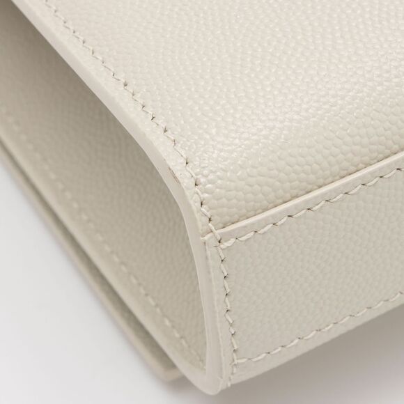 Saint Laurent Grain de Poudre Monogram Kate Small Shoulder Bag - Picture 12 of 12